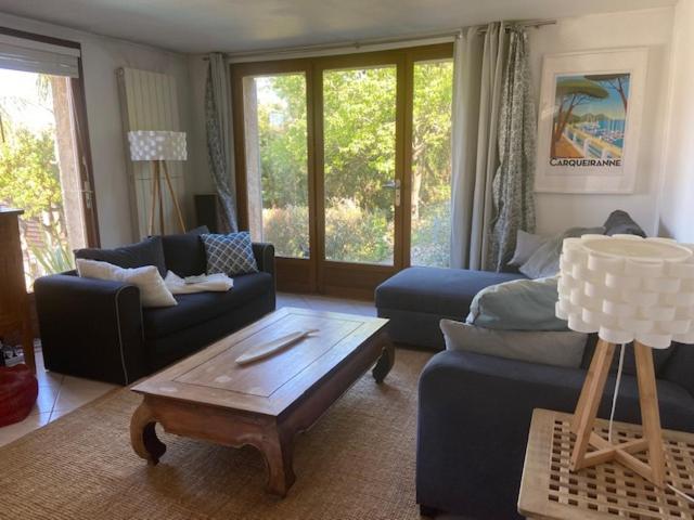 Joli Rez-De-Villa 80 M2 Proche Mer Carqueiranne Buitenkant foto