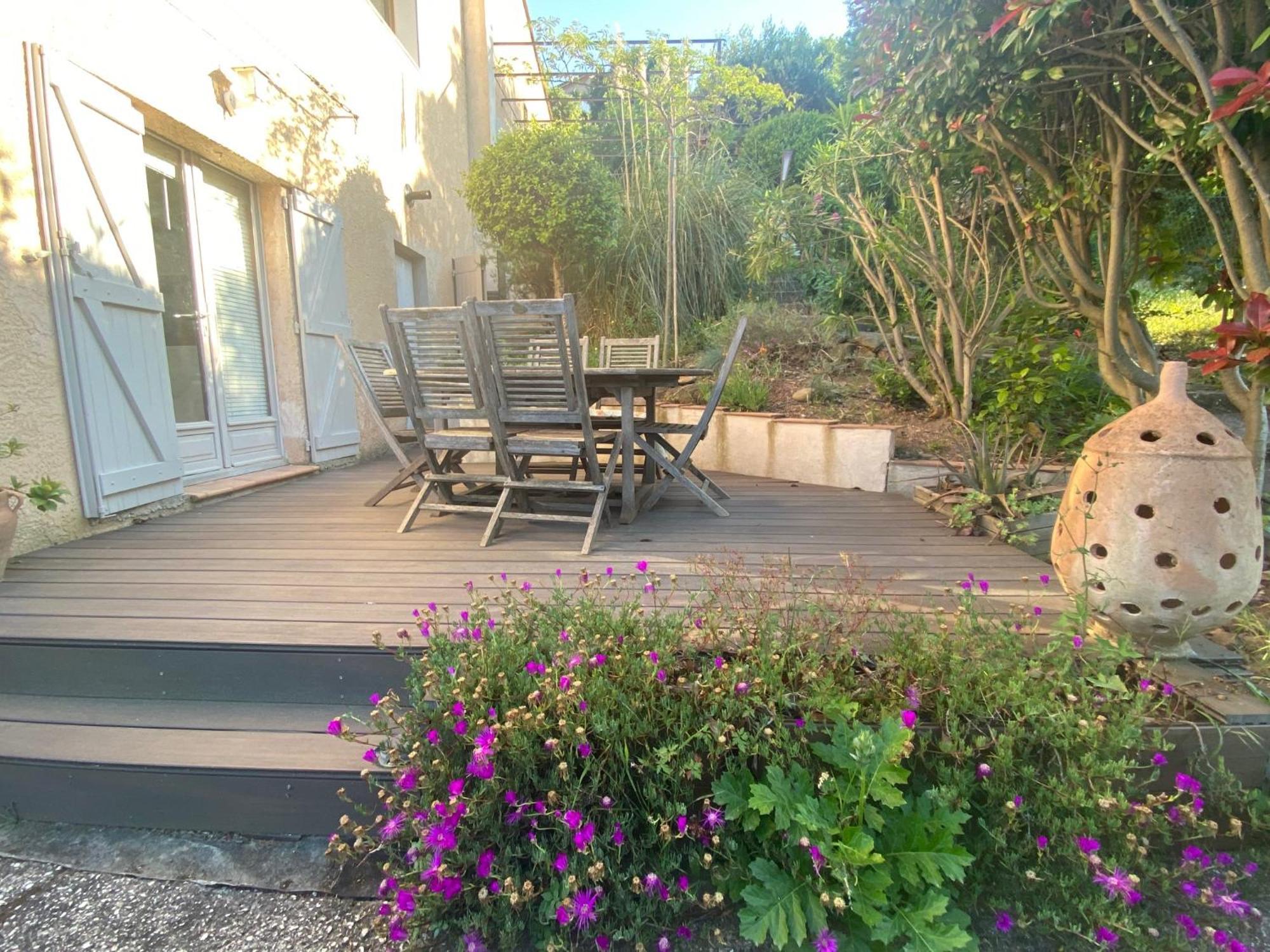 Joli Rez-De-Villa 80 M2 Proche Mer Carqueiranne Buitenkant foto